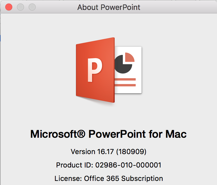 powerpoint 2011 for mac version