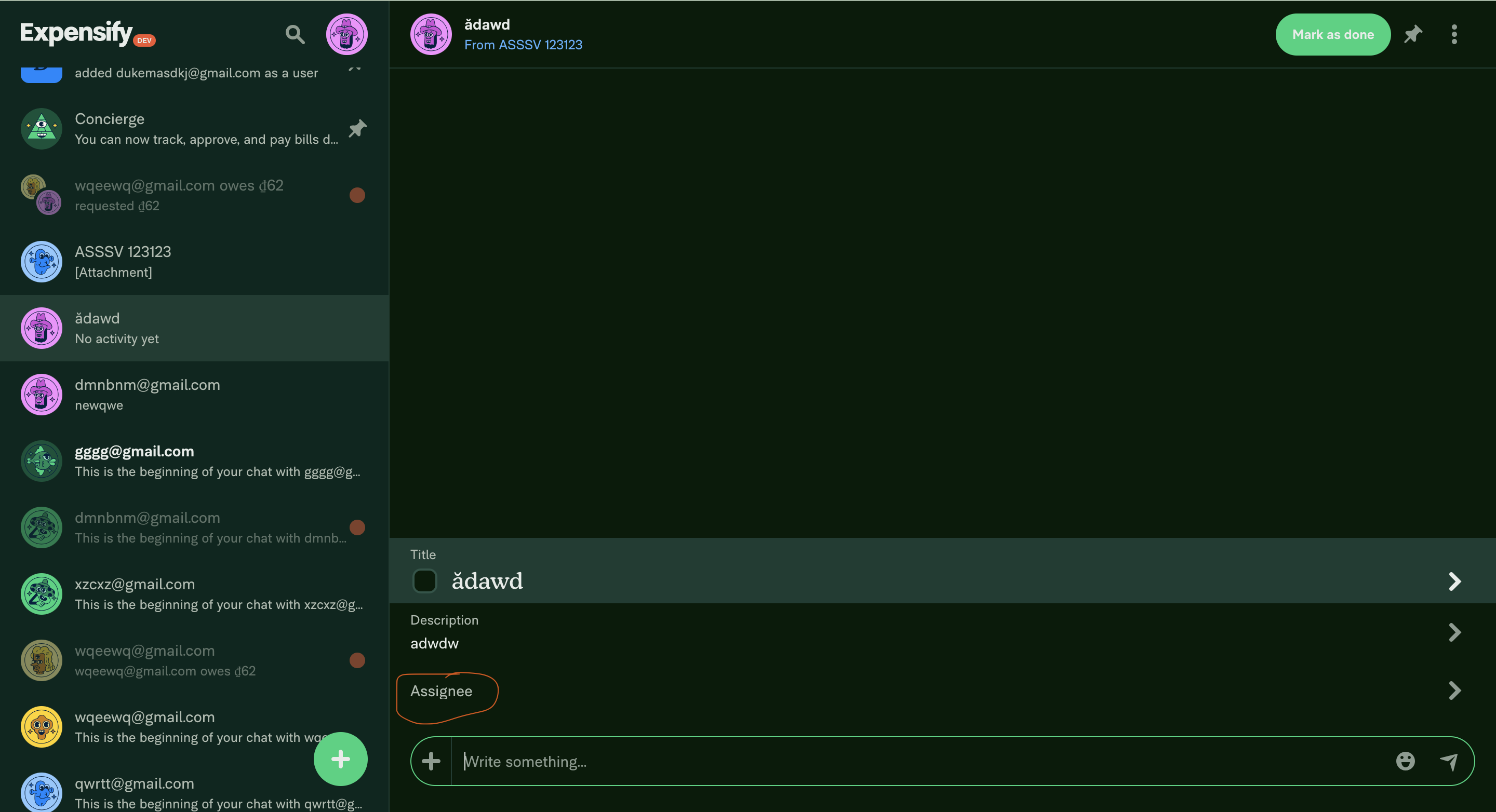 [1000]  Test 'Assignee` is cut of from the bottom · Issue 23115