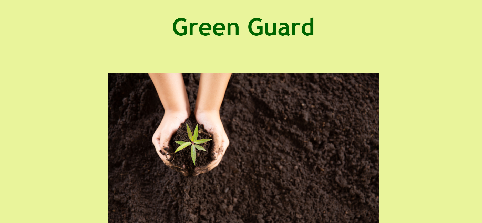 GitHub - SainathSY/GreenGuardMFRT: Green Guard is a web application for ...