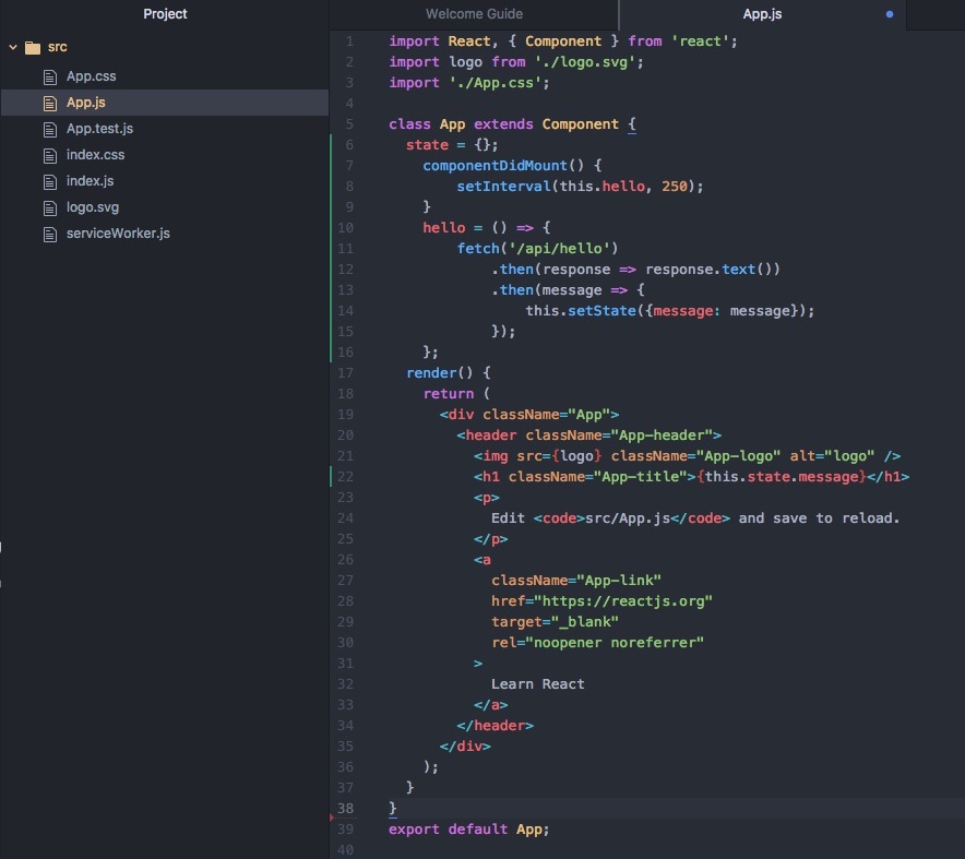 GitHub - peterlau0010/react-spring-integration: Integratie the react.js ...