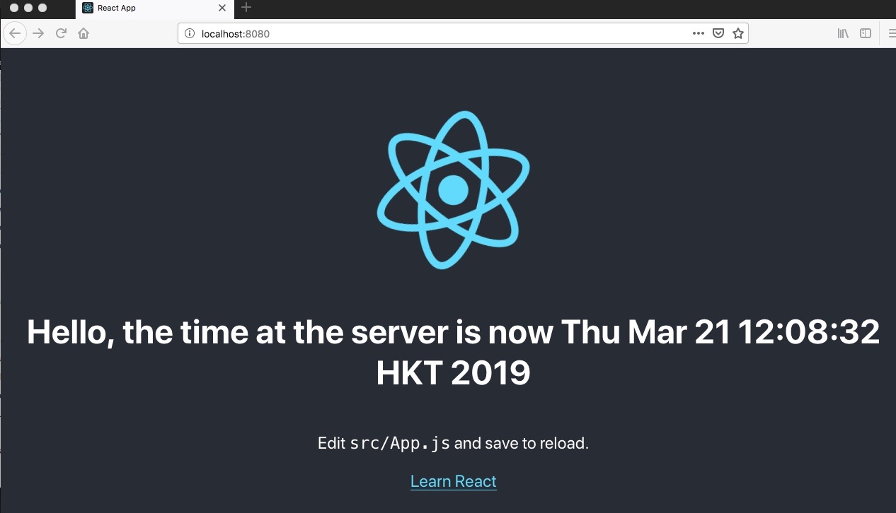 spring - when running on server - stack Images High... GitHub - peterlau0010/react-spring-integration: Integratie the react.js ...