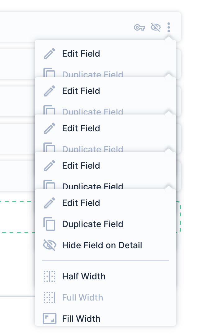 Option on fields should collapse if another one is selected · Issue ...