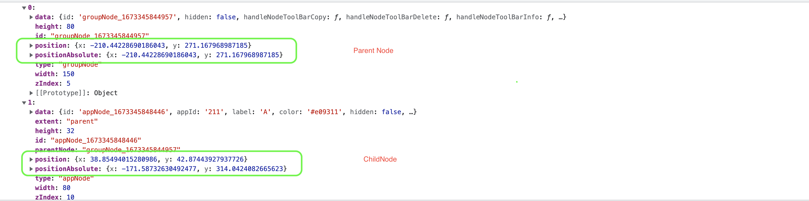 Child Node positionAbsolute isn't changing · xyflow xyflow · Discussion ...