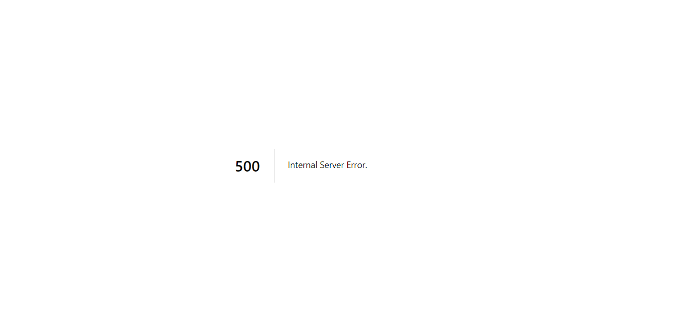 Frequently getting 500 error when accessing the app · Issue #223 ...