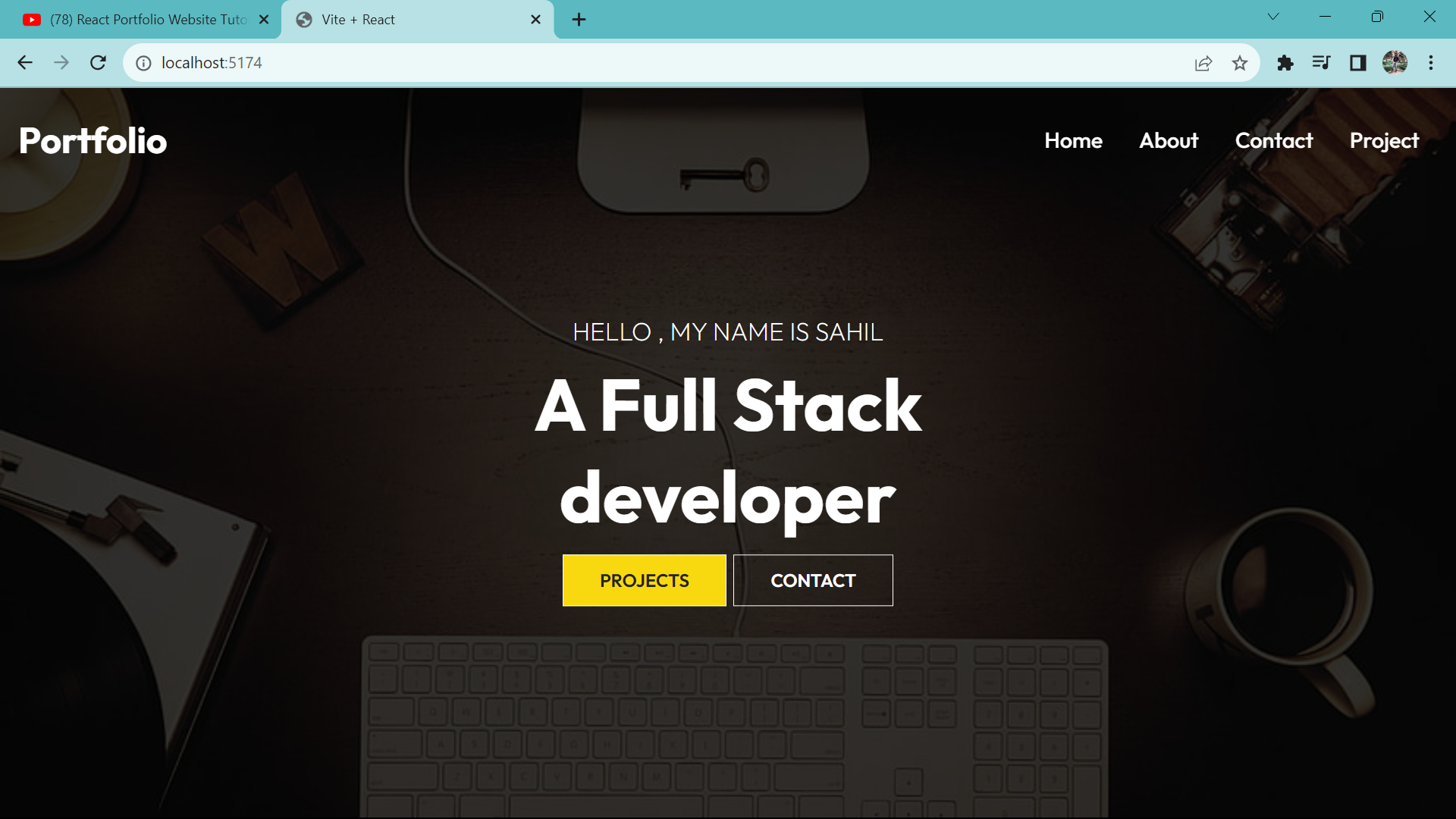 GitHub - Sahil-563/My-Portfolio
