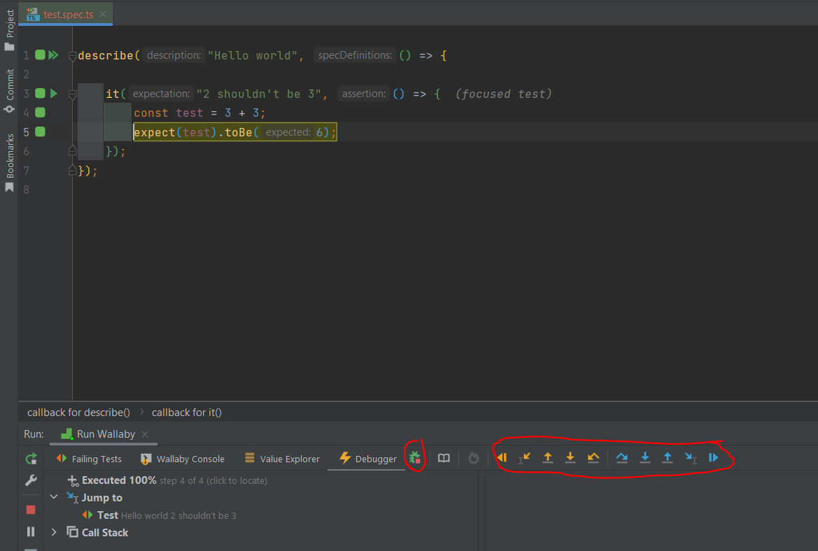 Debug buttons are missing in new WebStorm UI · Issue #3172 · wallabyjs ...