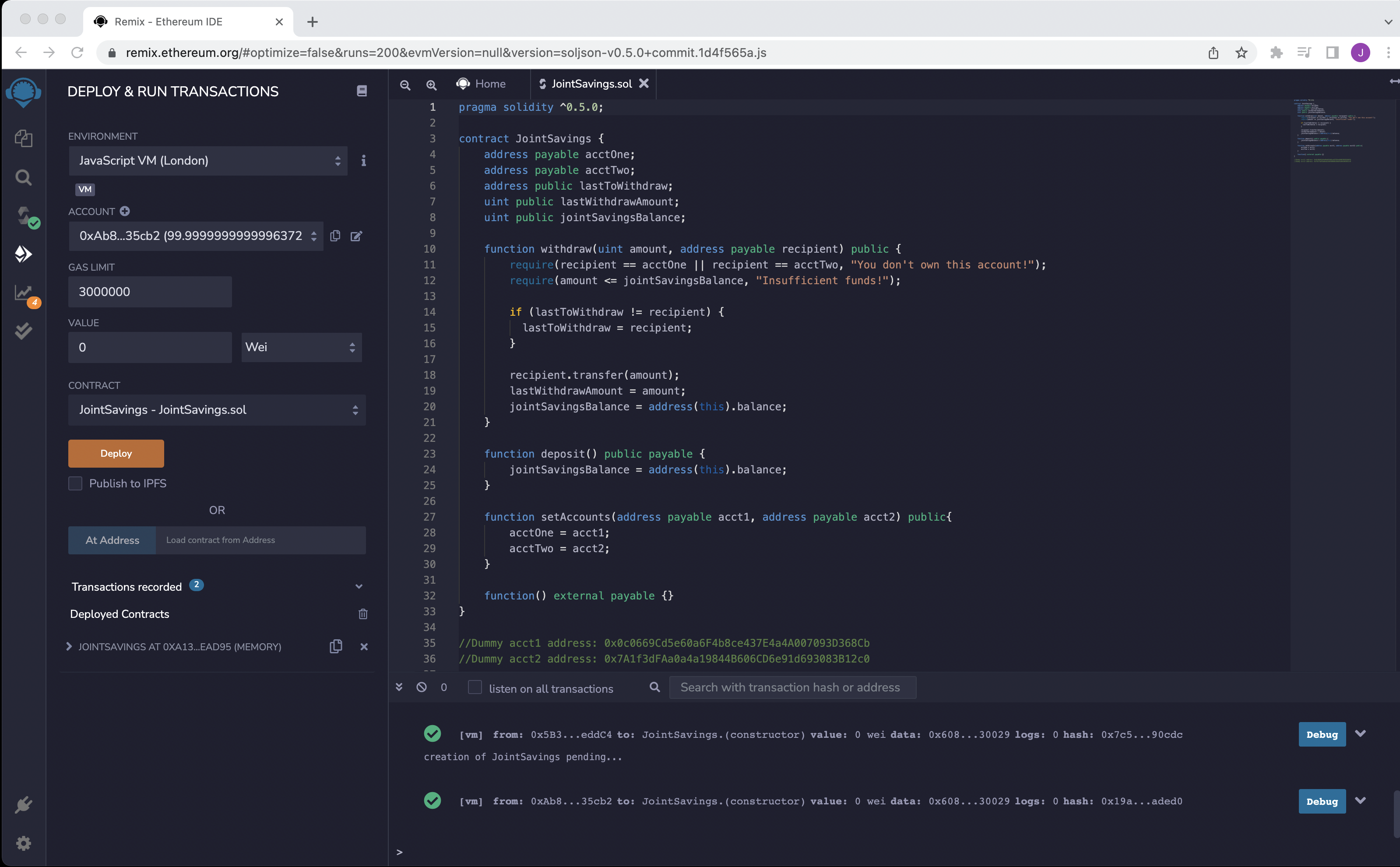 GitHub - jbatarse1/Smart_Contracts_Solidity: Create a Solidity smart ...