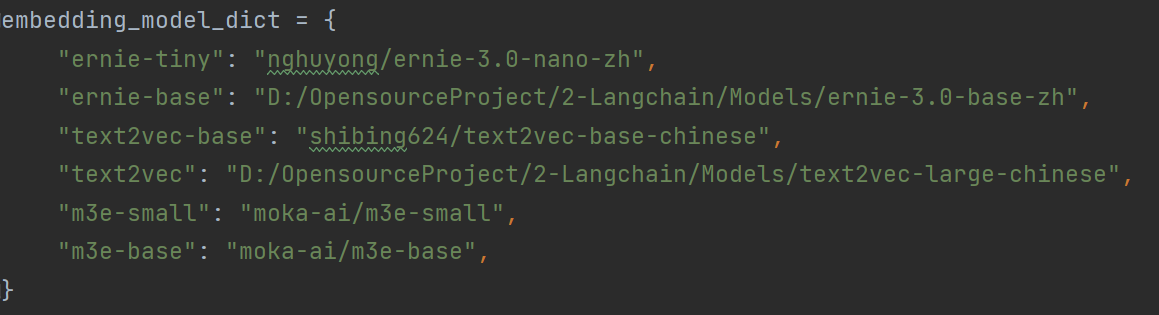 [求助]关于设置embedding model路径的问题 · Issue #643 · chatchat-space/Langchain ...