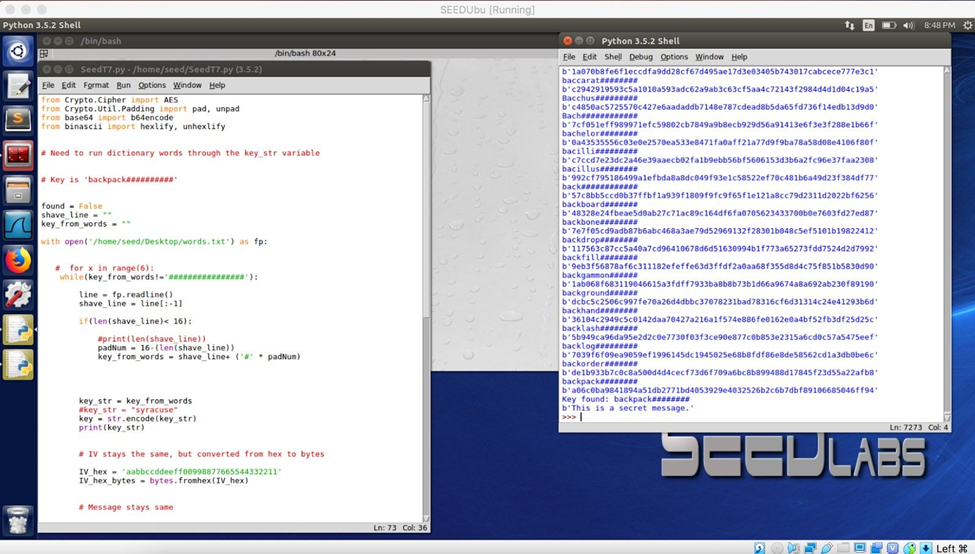 GitHub - yasirsaleem007/Secret-Key-Encryption-lab