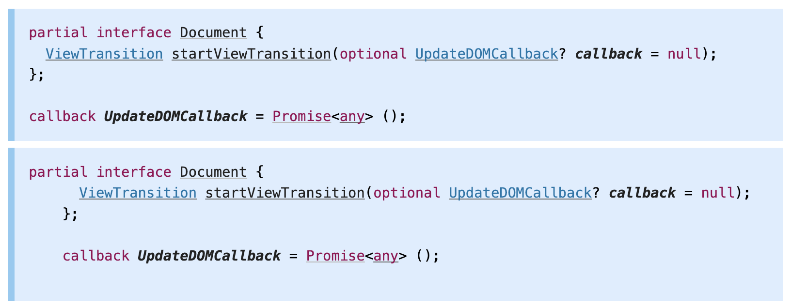 Indenting incorrectly handled for · Issue 2385 · speced/bikeshed · GitHub