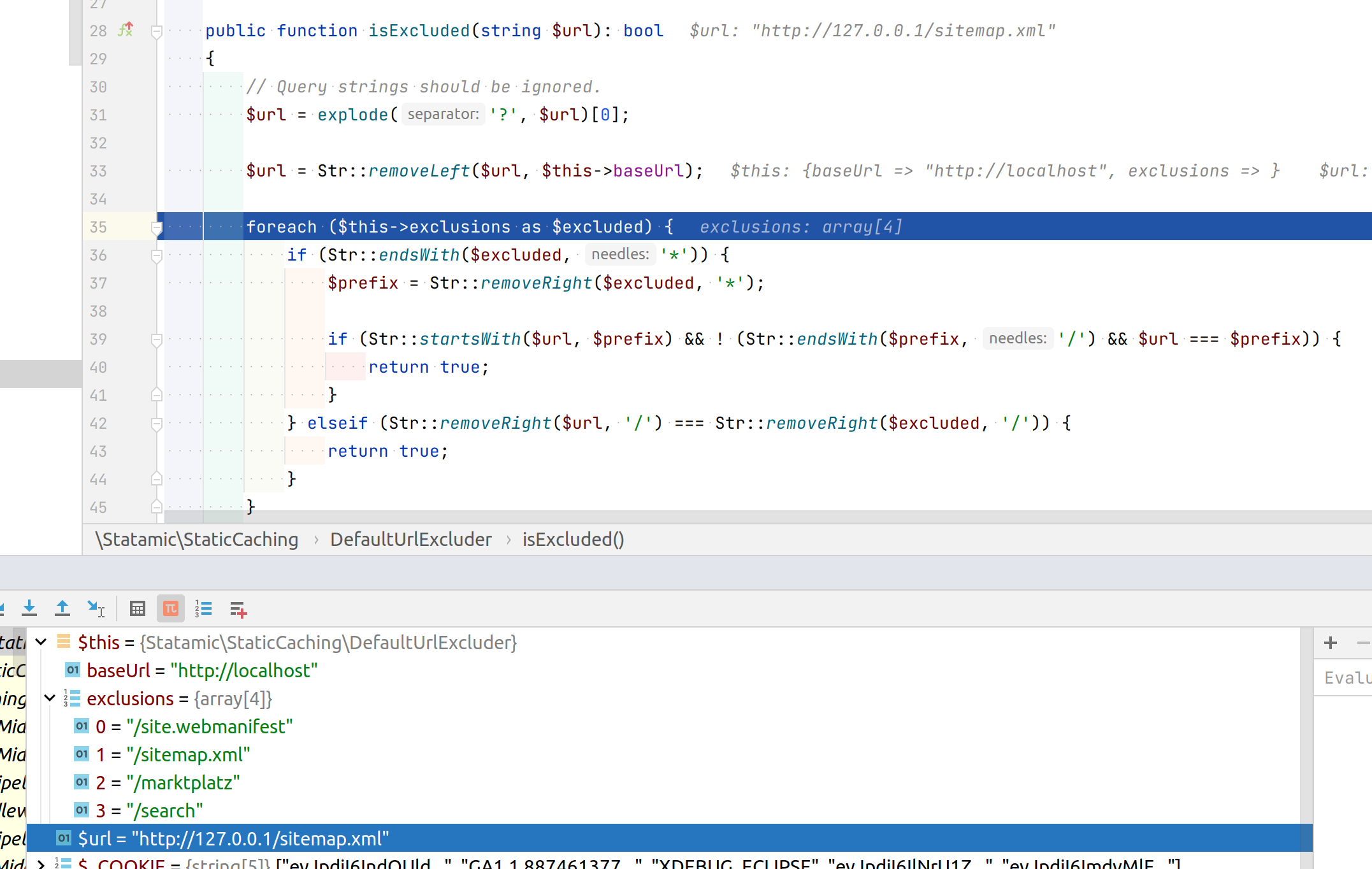 Static caching and calling an URL different from APP_URL · Issue #7456 ...
