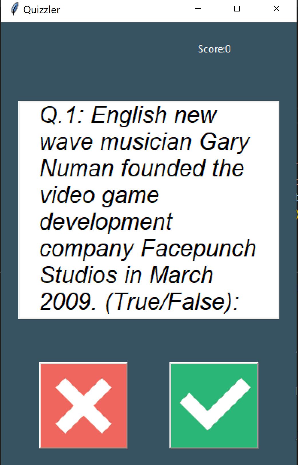 GitHub - adicohen28x/quiz_game: quiz game in python with tkinter GUI ...