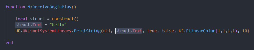 Blueprint struct · Issue #547 · Tencent/UnLua · GitHub