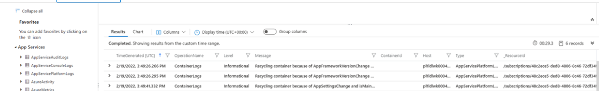 Azure Devops task "Azure App Service deploy" generated 2 restart in ...