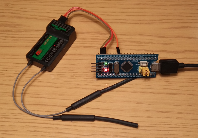 Mammoth Underholde Manchuriet GitHub - Cleric-K/Universal-RC-Joystick: Convert RC receiver into USB HID  Joystick with a cheap STM32 dev board