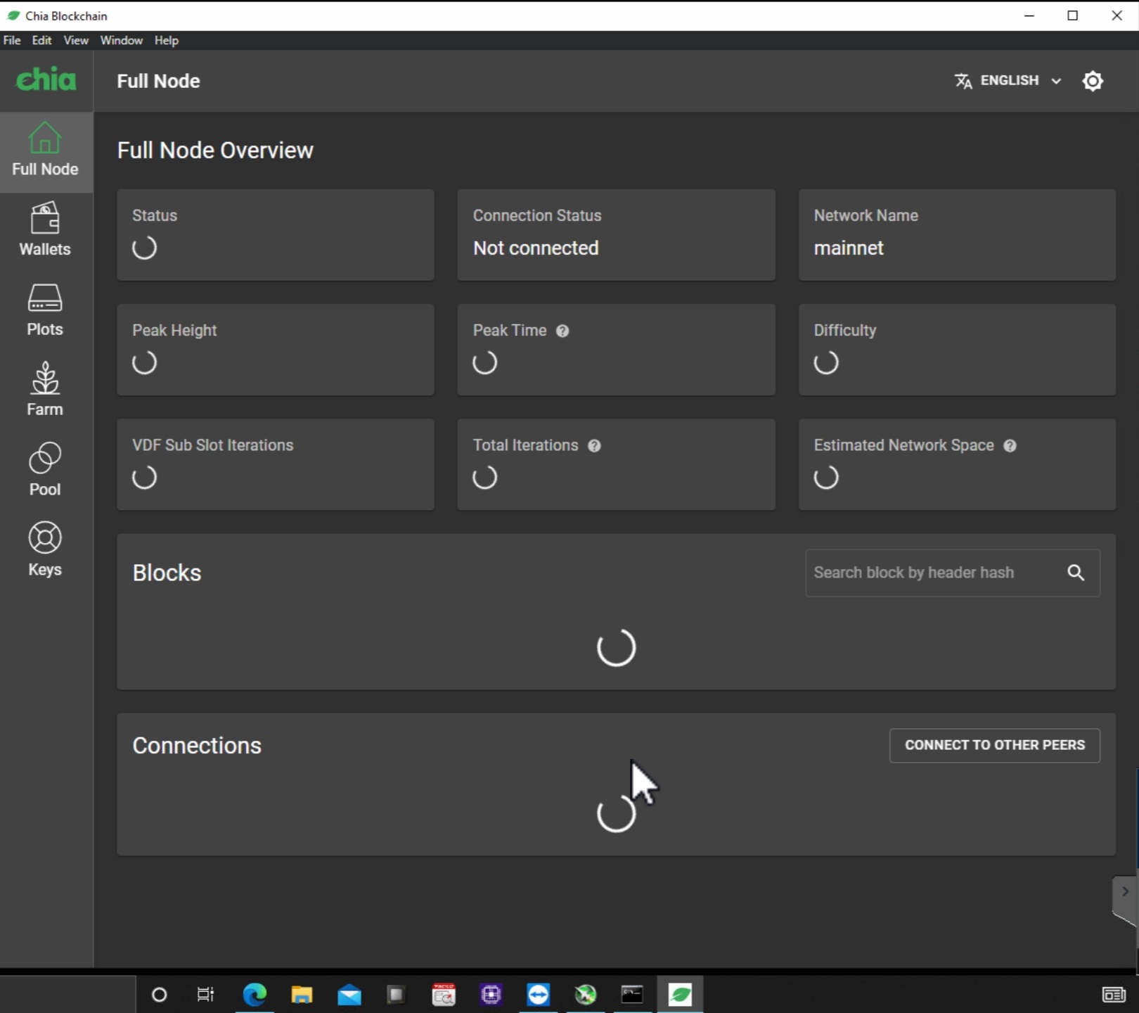 [BUG]Chia Blockchain 1.2.10 not connected · Issue #9091 · Chia-Network ...