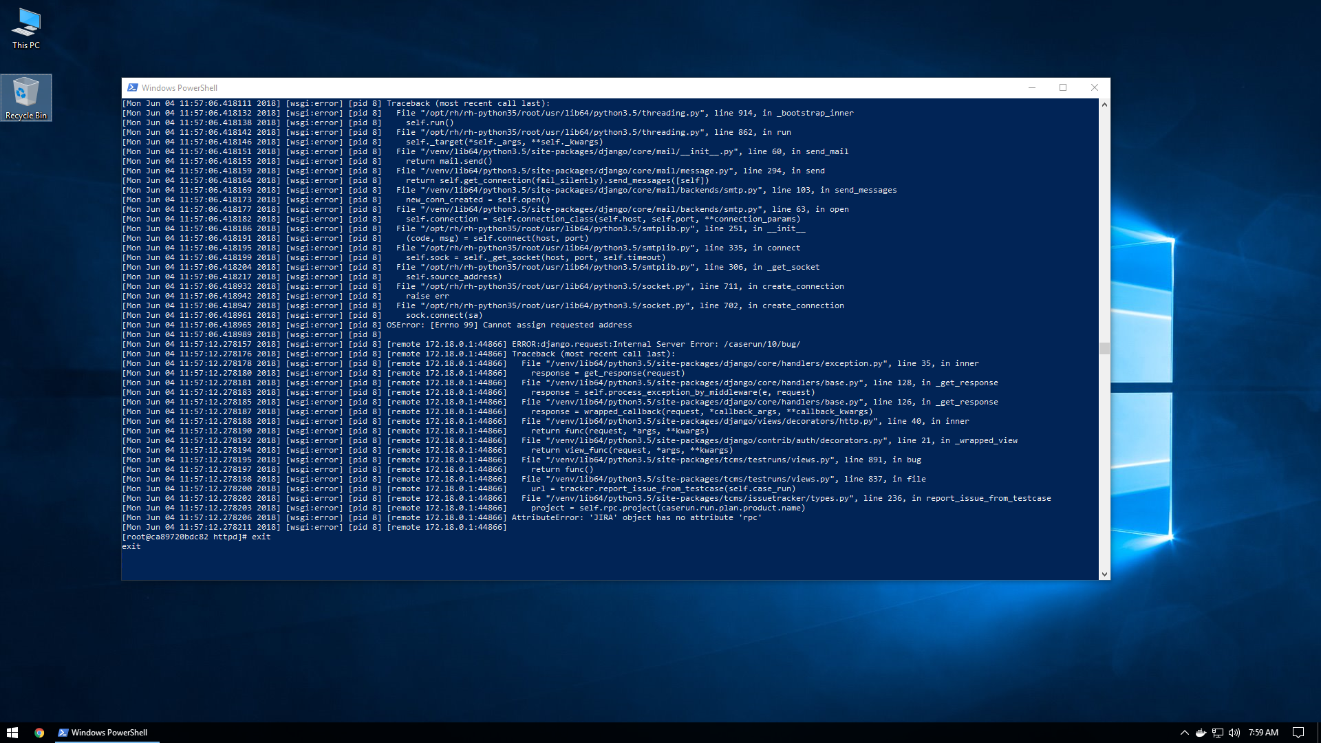 'JIRA' object has no attribute 'rpc' · Issue #363 · kiwitcms/Kiwi · GitHub