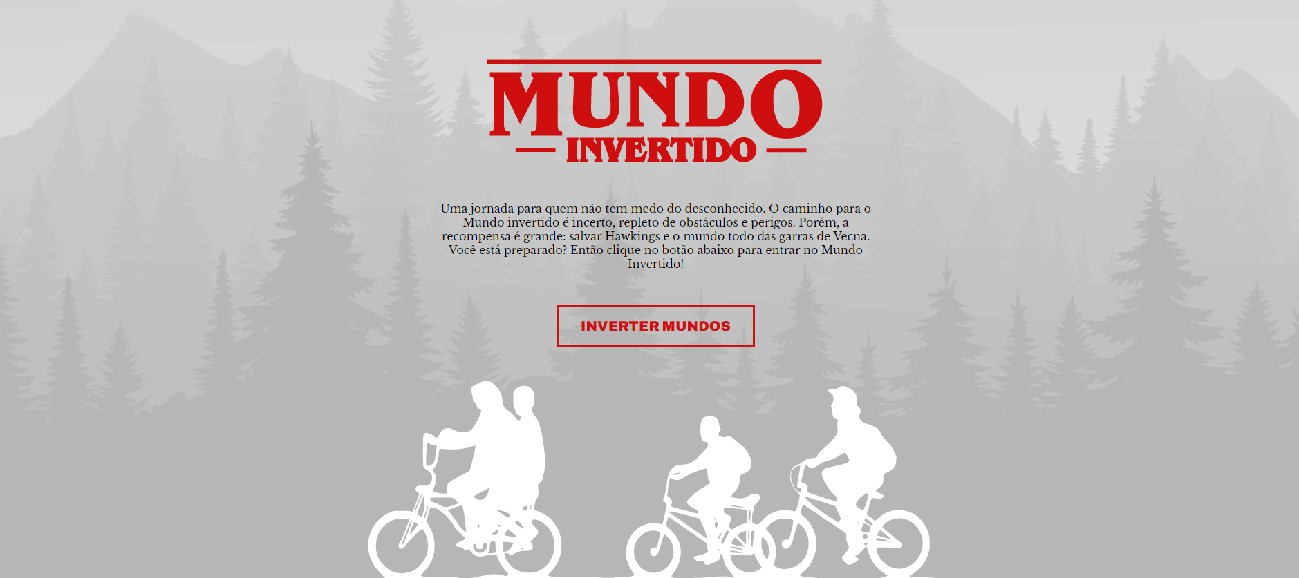 GitHub - gprcarvalho/mundoInvertido: Landing page dedicada ao suspense ...