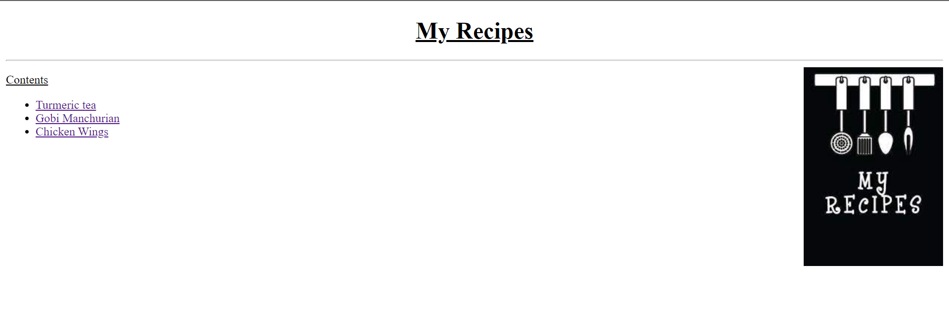 GitHub - JKS46/TOP-Recipes_website: Website for Recipes using html