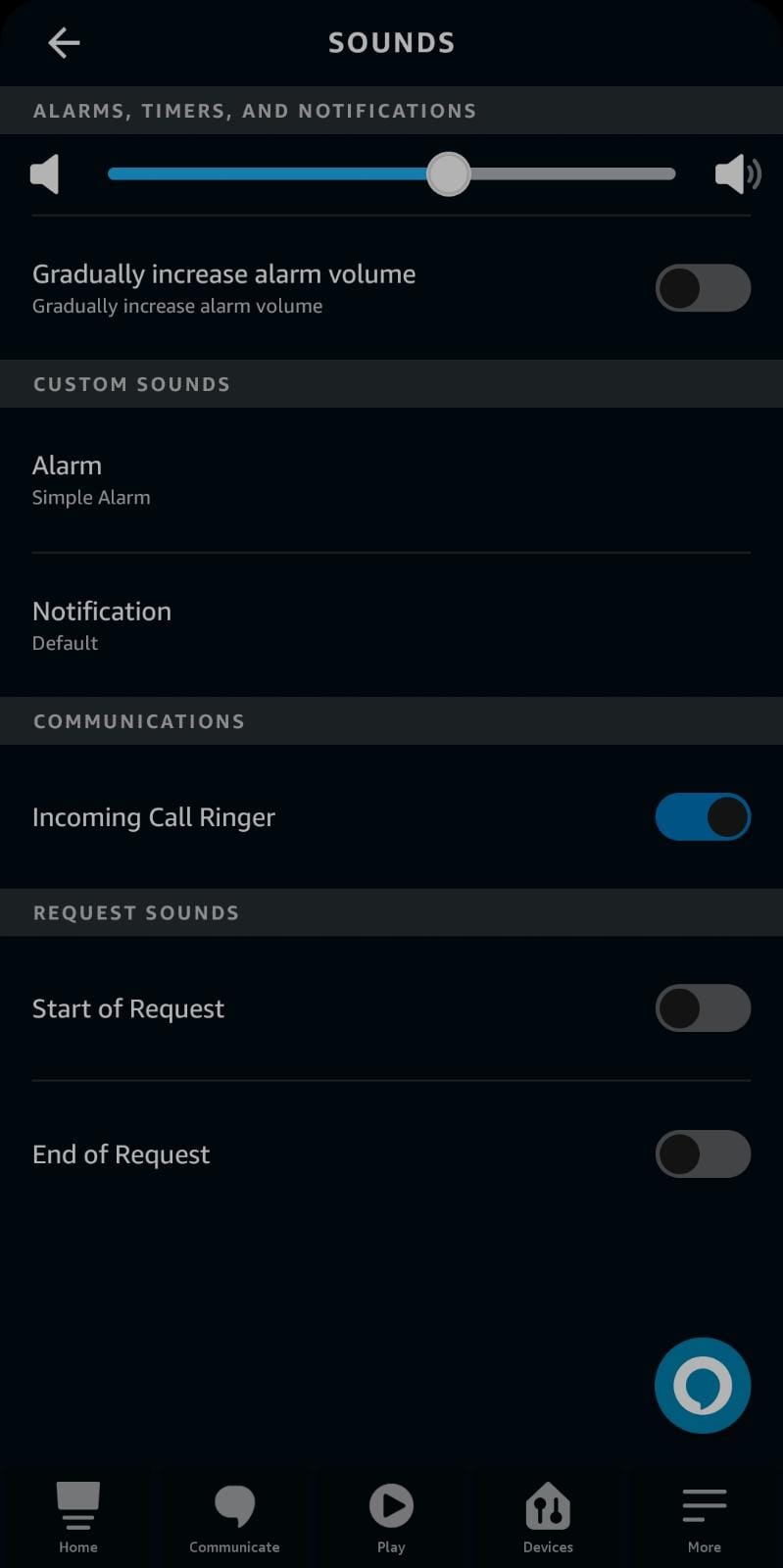 Get and Set Volume for Alarms, Timers, Notifications · Issue 1908