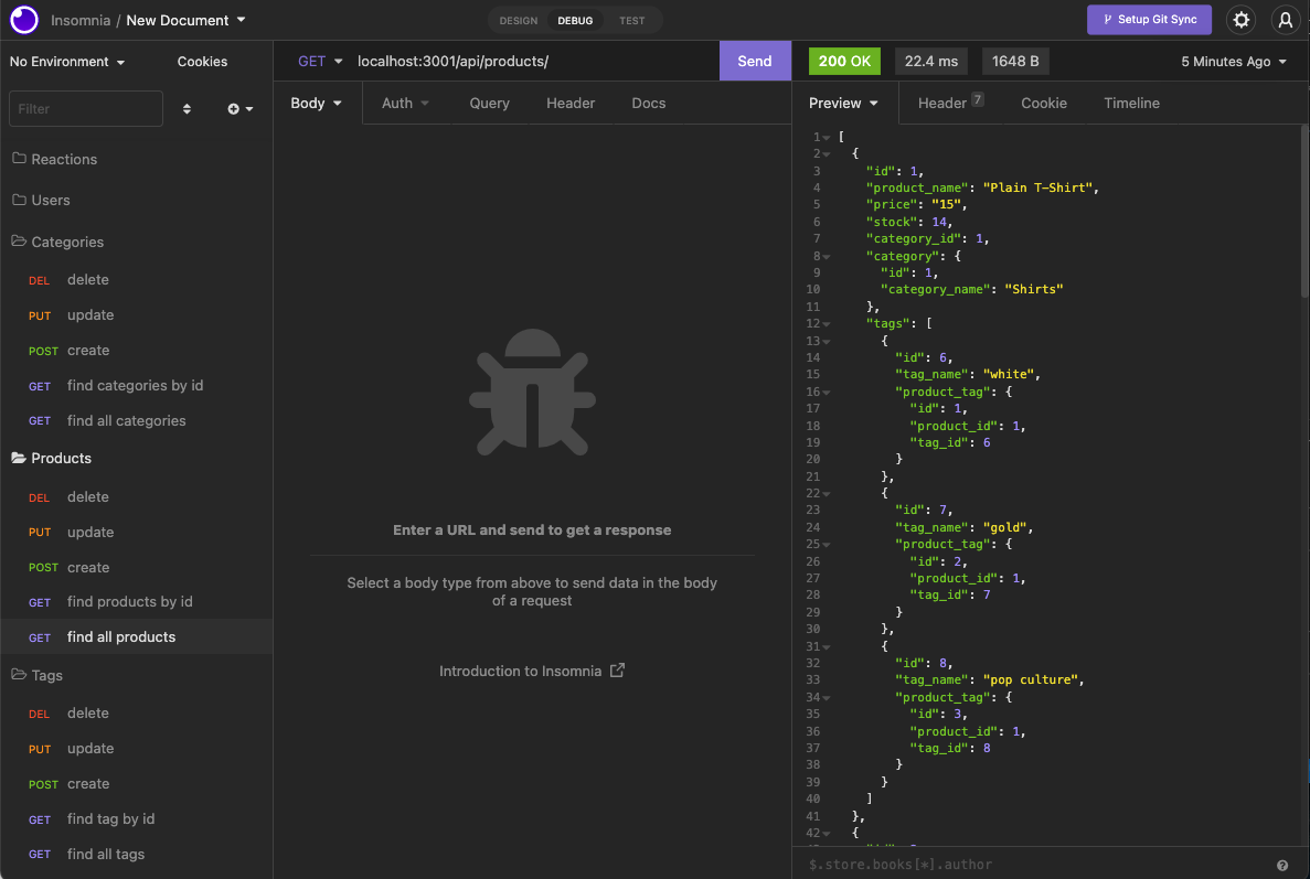 GitHub - Mandrea30/e-commerce-back-end