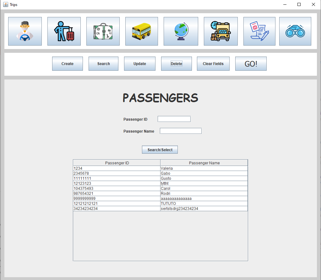 GitHub - Santiagitk10/Trips: Java/MySql MVC application for managing a ...
