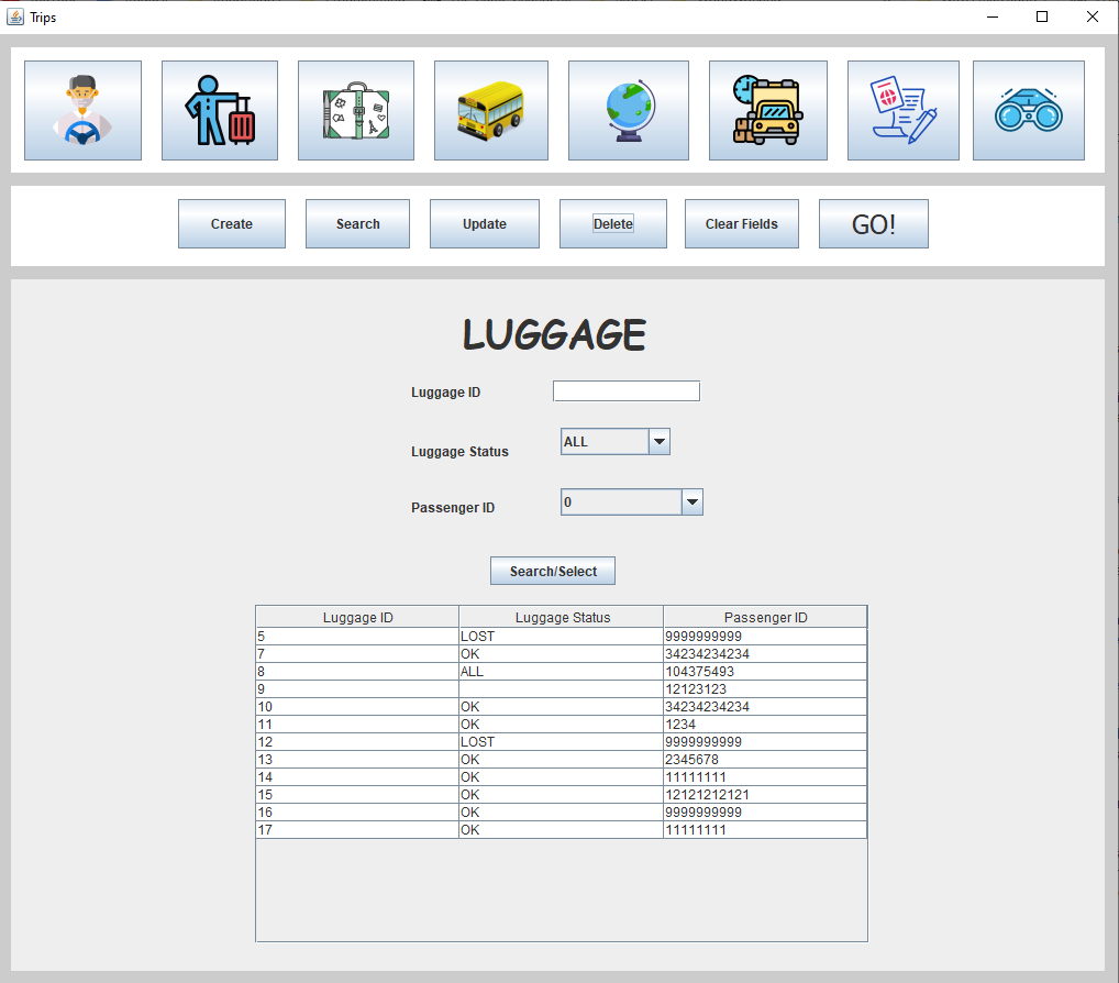 GitHub - Santiagitk10/Trips: Java/MySql MVC application for managing a ...