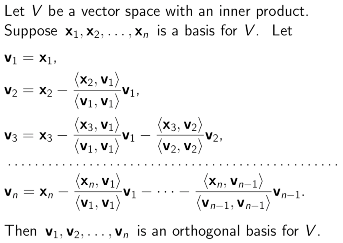 Github saqlain github qr decomposition using gram schmith performing