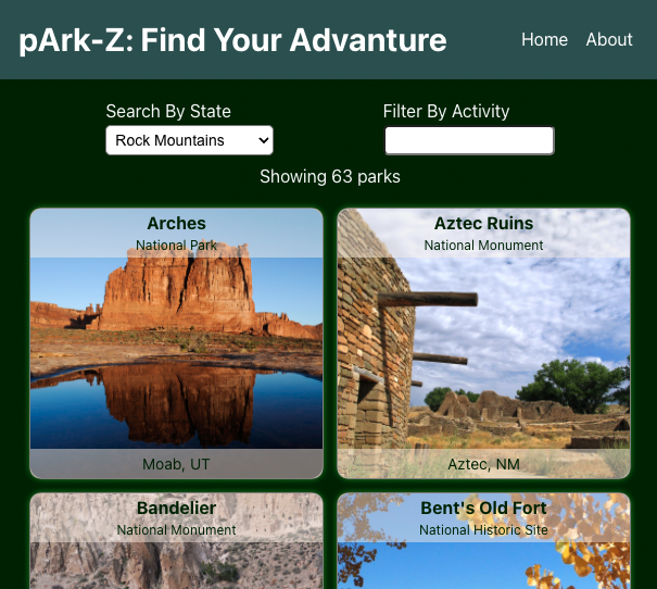 GitHub - eladsadeh/parks-explorer: Explore National Parks · GitHub