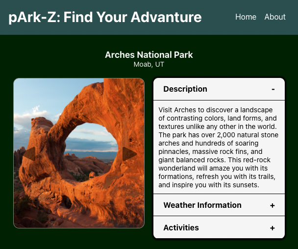 GitHub - eladsadeh/parks-explorer: Explore National Parks · GitHub