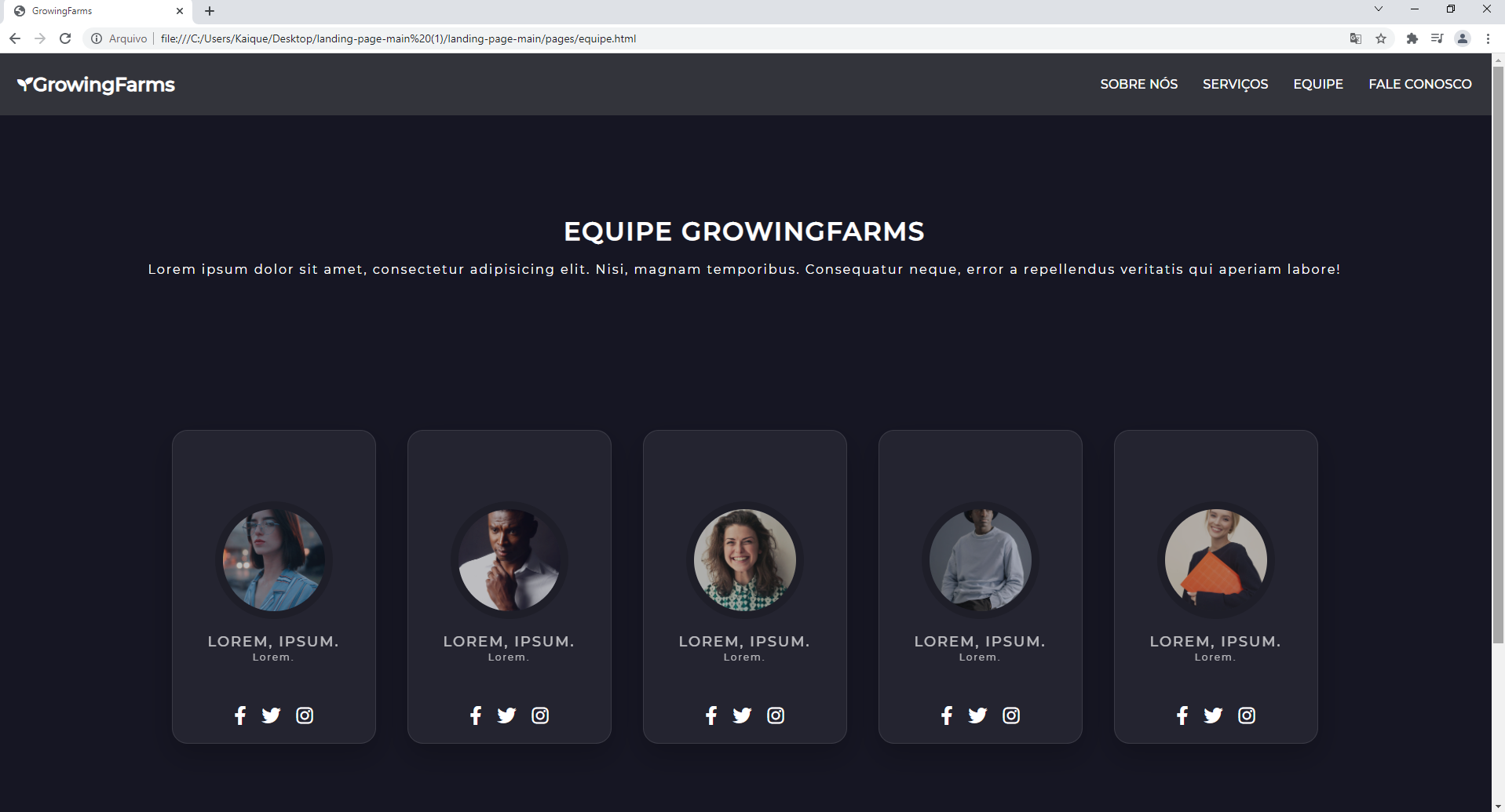 GitHub - kaiqoliveira/landing-page: Landing page com HTML, CSS e ...
