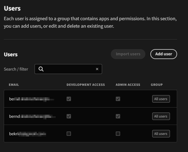 User Table - Bug? · Budibase budibase · Discussion #3459 · GitHub