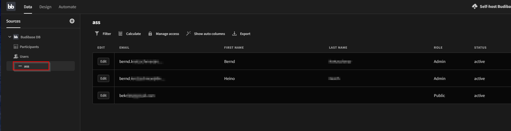 User Table - Bug? · Budibase budibase · Discussion #3459 · GitHub
