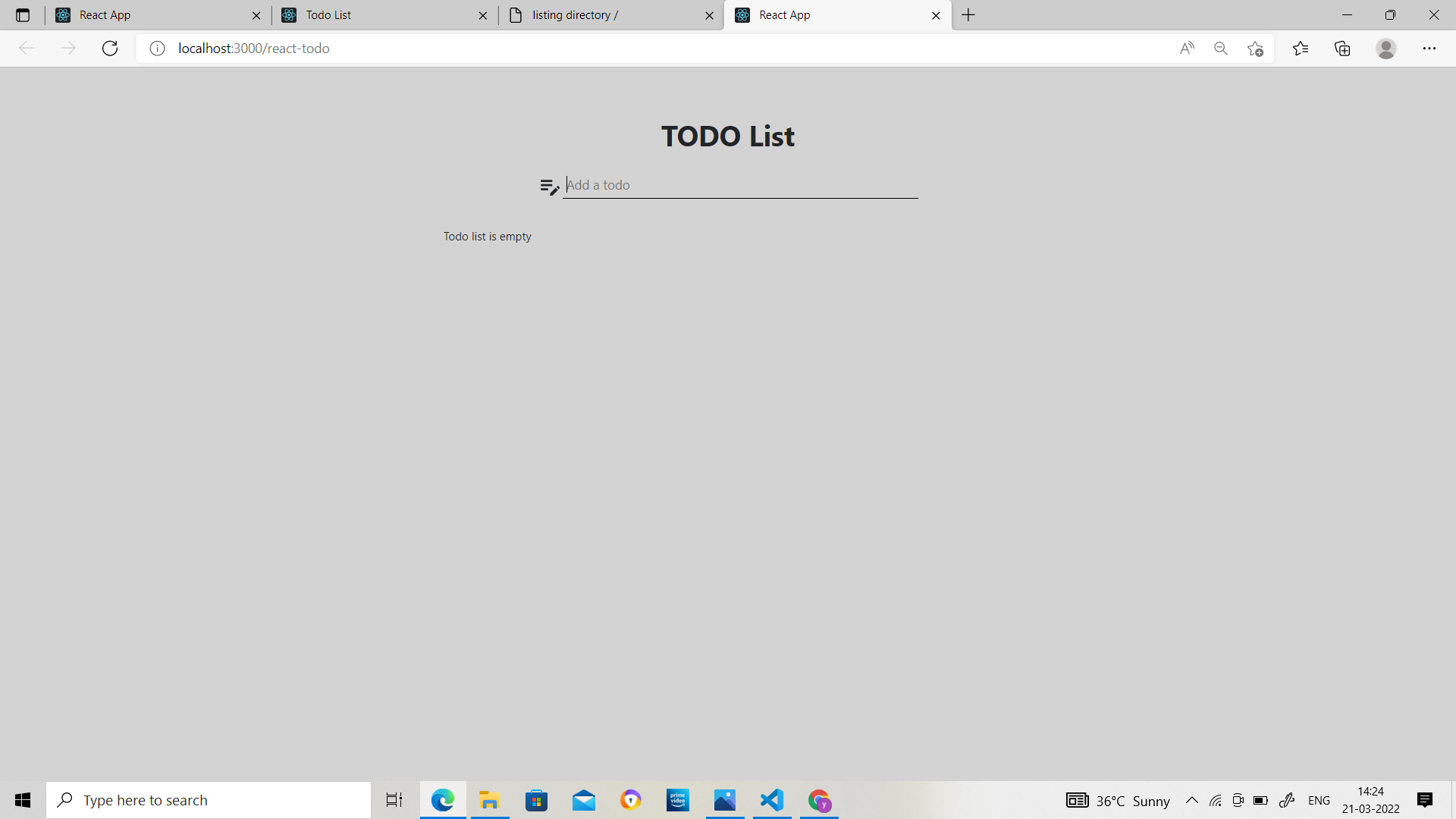 GitHub - manasayajamanyam/todolist