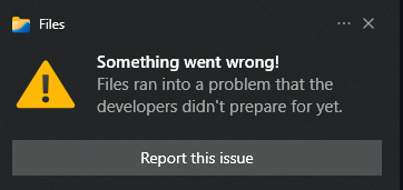 save crashing · Issue #8298 · files-community/Files · GitHub