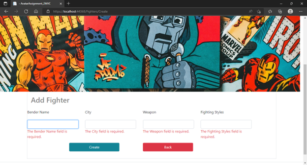 GitHub - SiyabongaMavuso/C-_MVC_Avatar_webapp: Webapp to add favourite ...