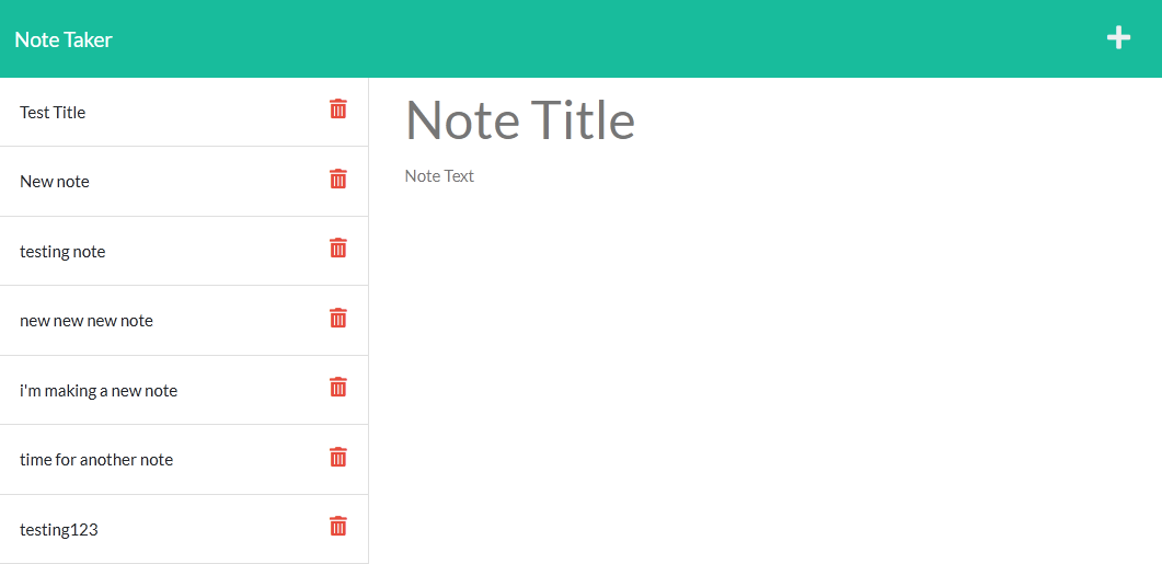 GitHub - WBrooks28/note-taker-2