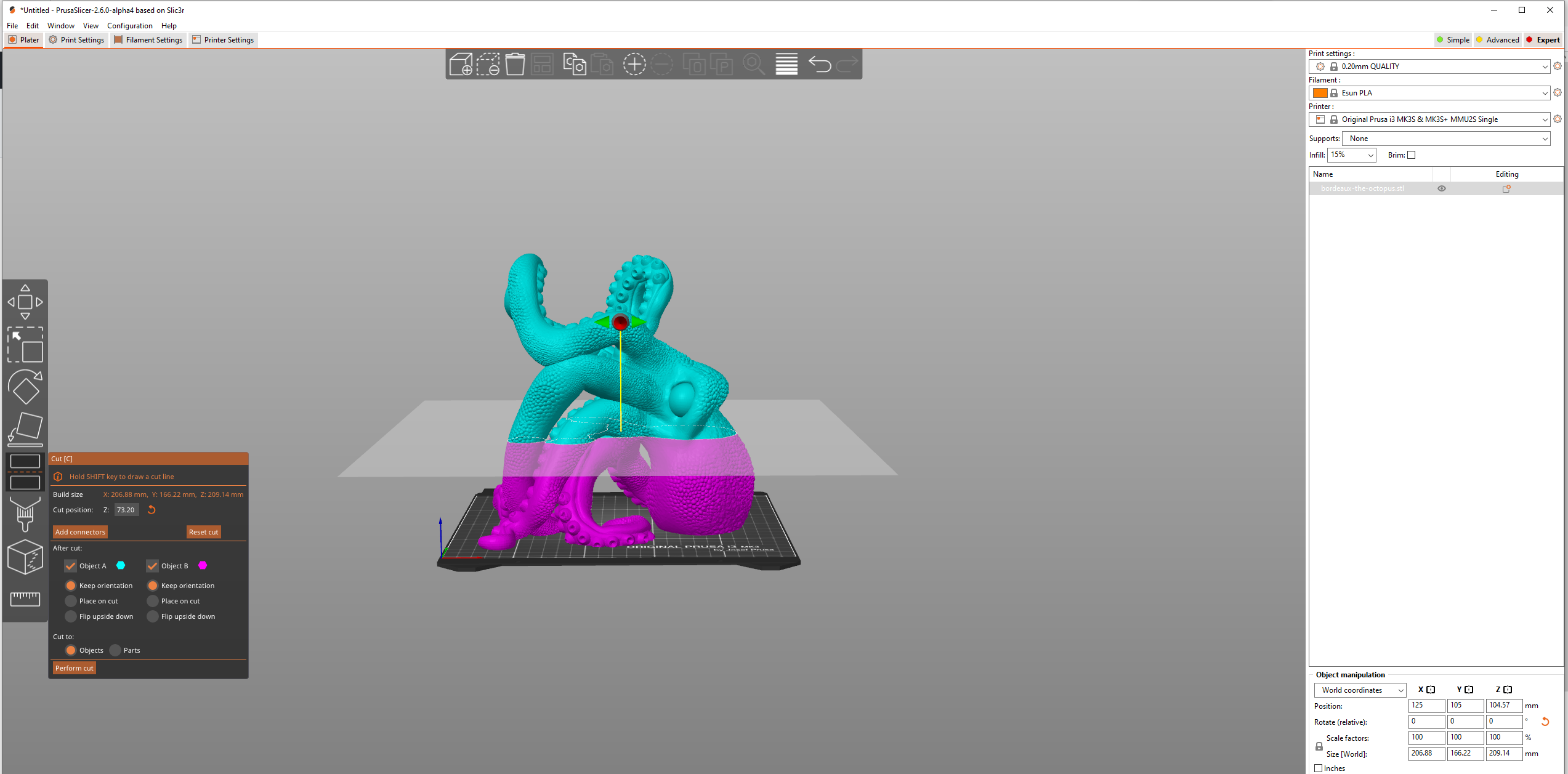 Can't save sections from "CUT" performed · Issue #10063 · prusa3d ...