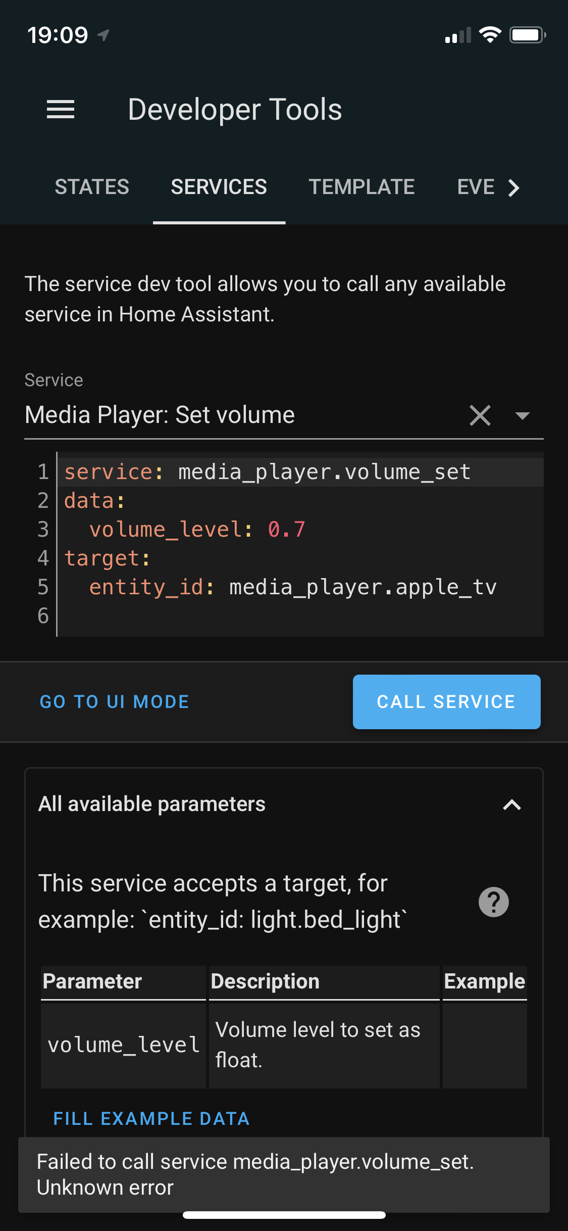 Volume controls not working · Issue 62271 · homeassistant/core · GitHub
