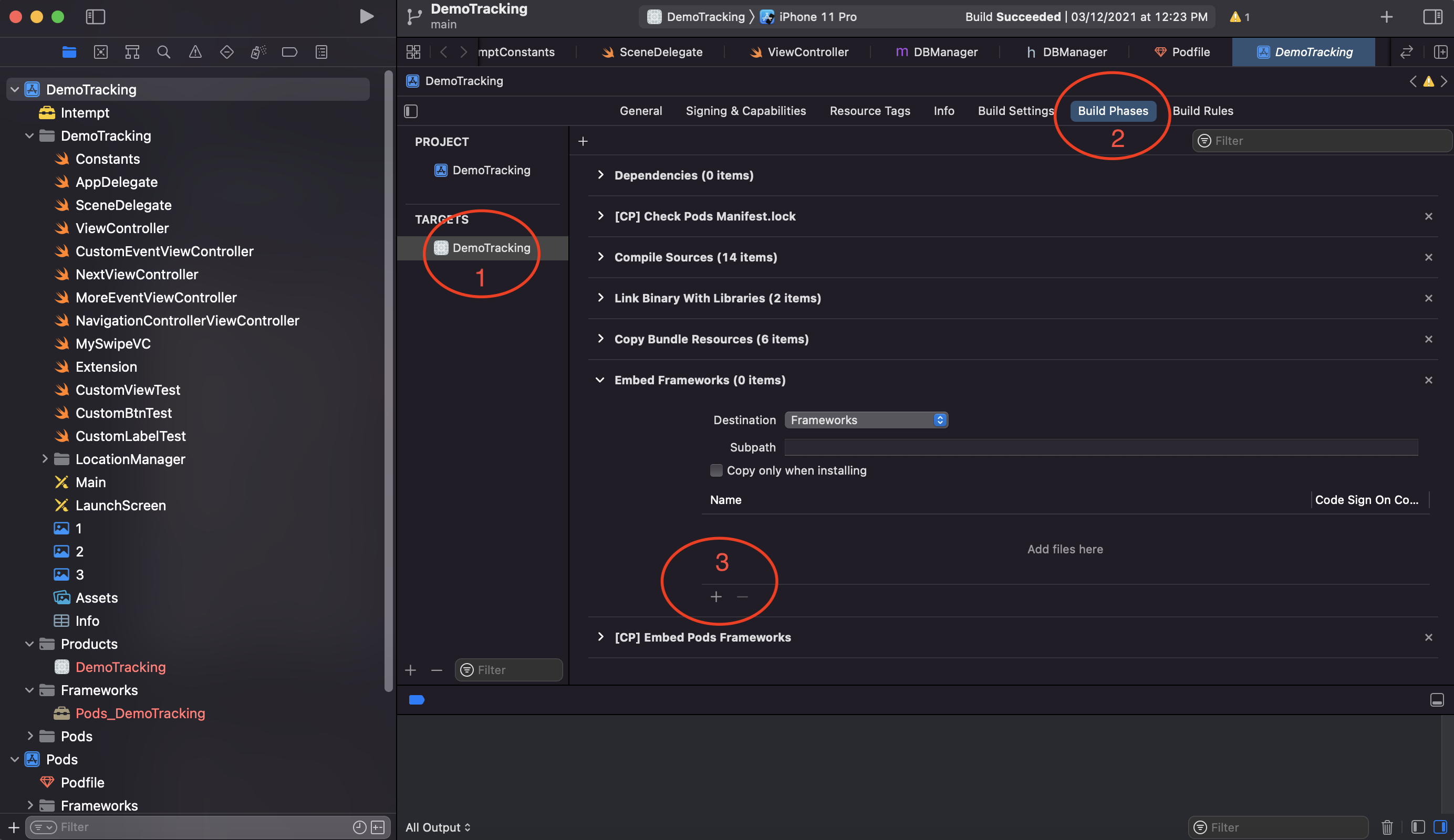 adding Intempt into Build Phase