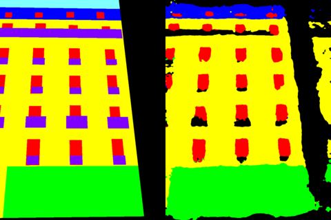 Annotated and segmented images