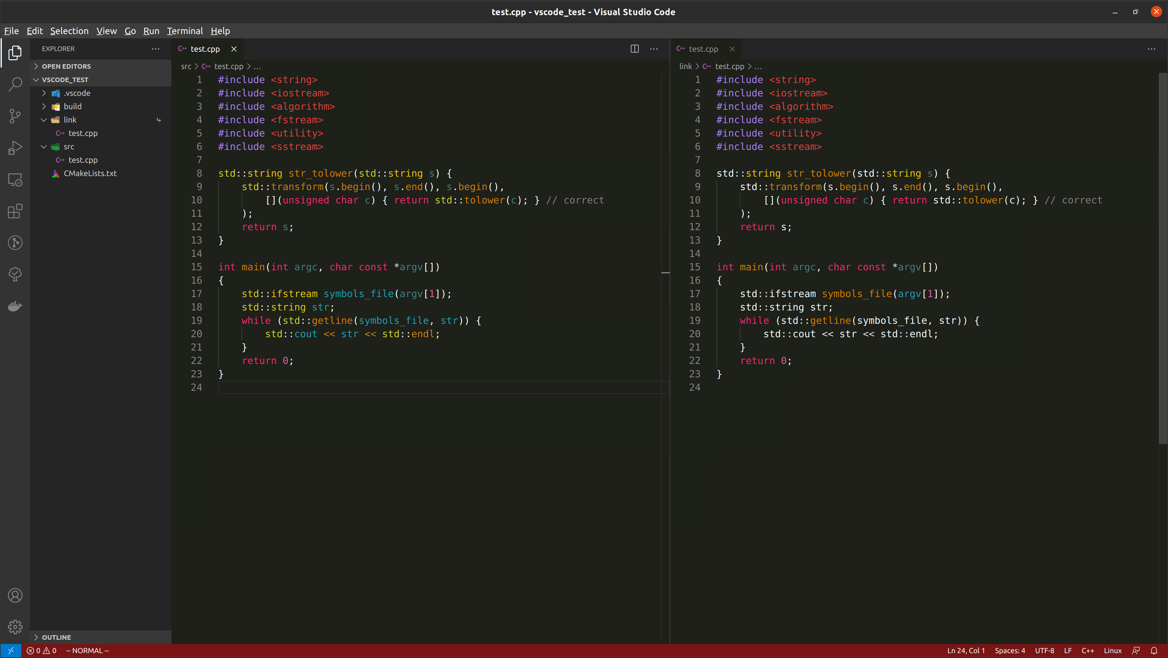 Tokenization Error on symlinks files · Issue #5986 · microsoft/vscode ...