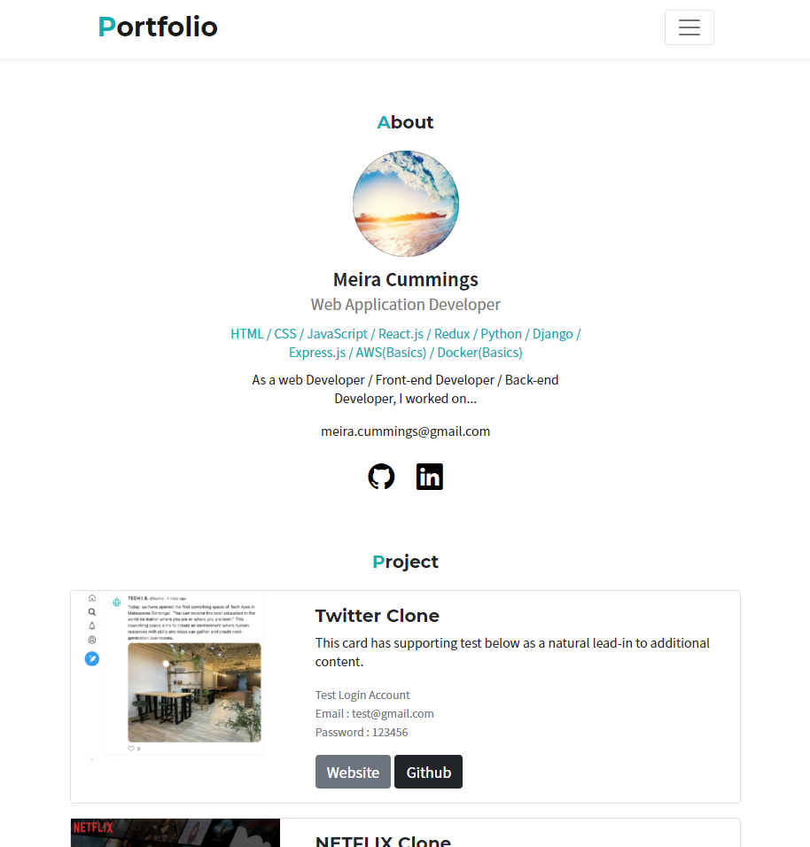 GitHub - meira-cummings/portfolio: Portfolio Project