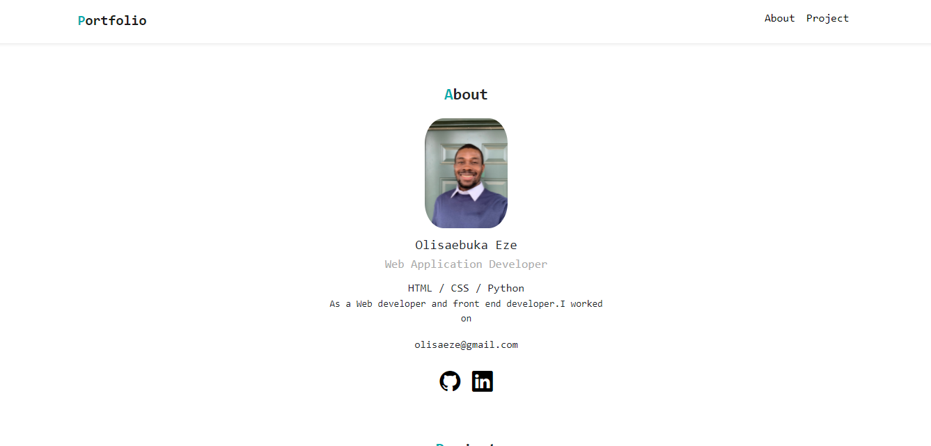 GitHub - olisaeze/Portfolio: This is my portfolio project