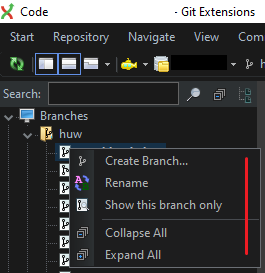 Potential feature: 'Push' option in branch view context menu · Issue ...