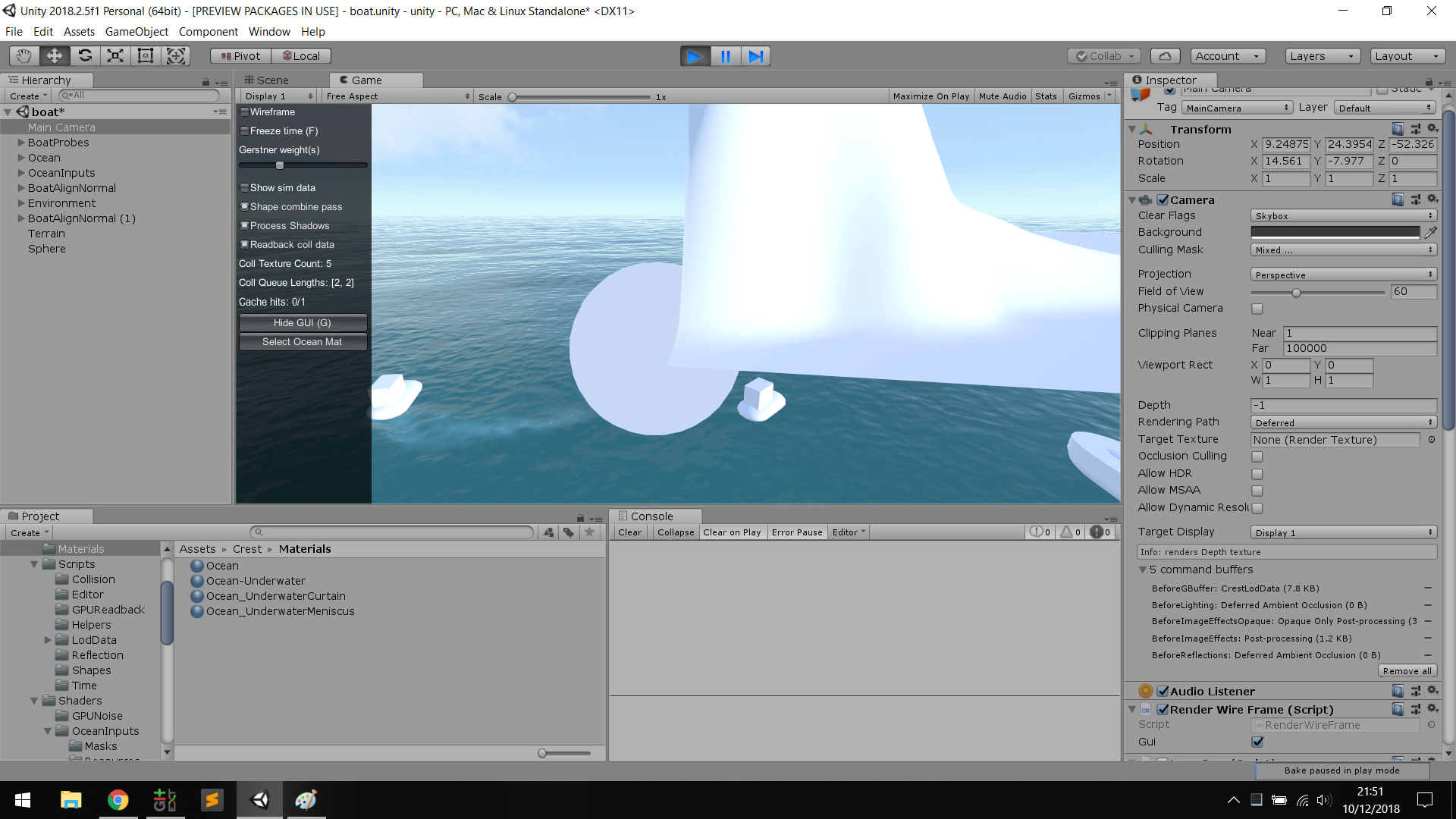 Misbehaving masking of terrains in Deferred Render mode with the