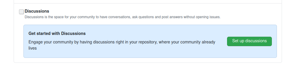 Feature request: enable Github discussions · Issue #2270 · raspiblitz ...