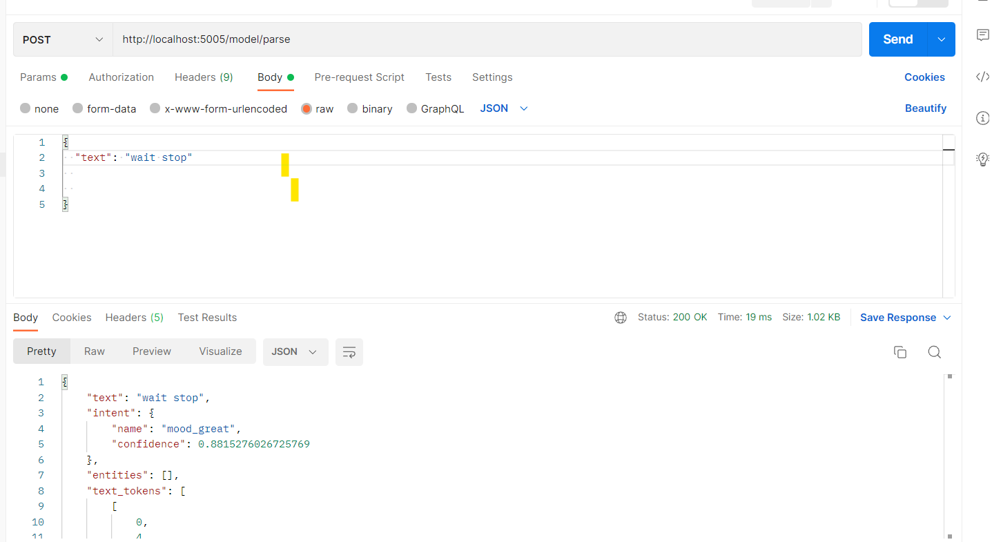 create restful api using python and mysql | tech arise... RASA HTTP model train not doing train properly · Issue #11204 · RasaHQ ...