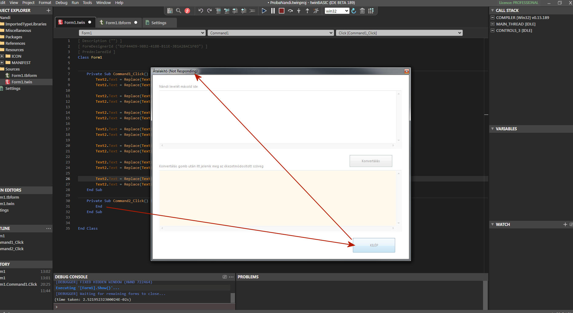 To stop app with END doesnt work, infinite loop. · Issue #1384 ...