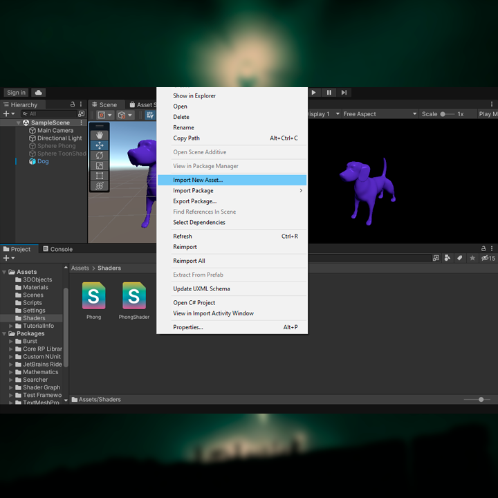GitHub - wesleysotnas64/phong-shading-unity3d